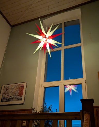 Adventszeit mit Herrnhuter Stern