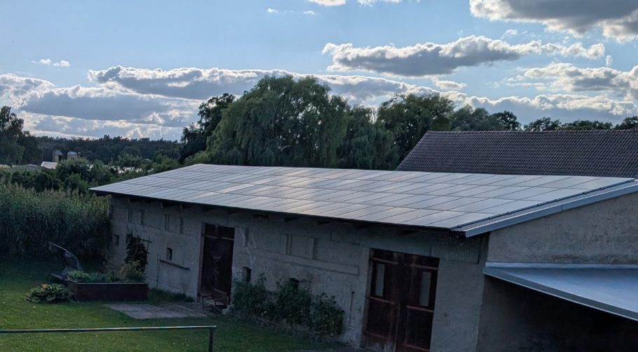 Photovoltaik auf dem Scheunendach