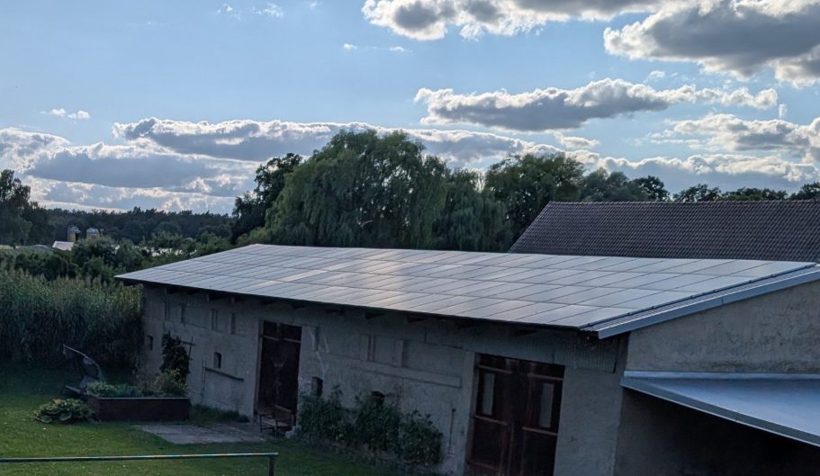 Photovoltaik auf dem Scheunendach Photovoltaik auf dem Scheunendach