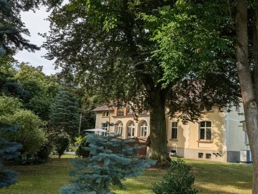 Das Gutshaus hinter unserer Rotbuche Das Gutshaus hinter unserer Rotbuche